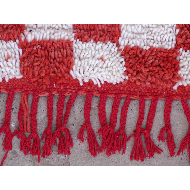 Rectangle 110 cm x 160 cm Hand Woven Berber