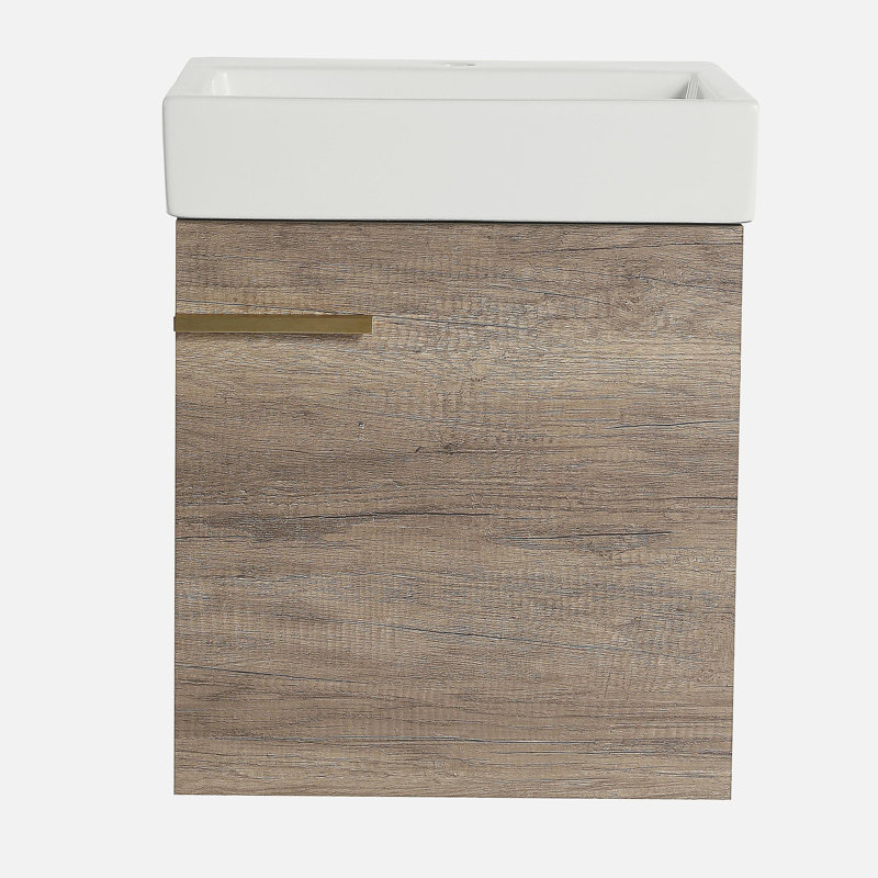 18-inch bathroom vanity with countertop, small bathroom vanity and sink