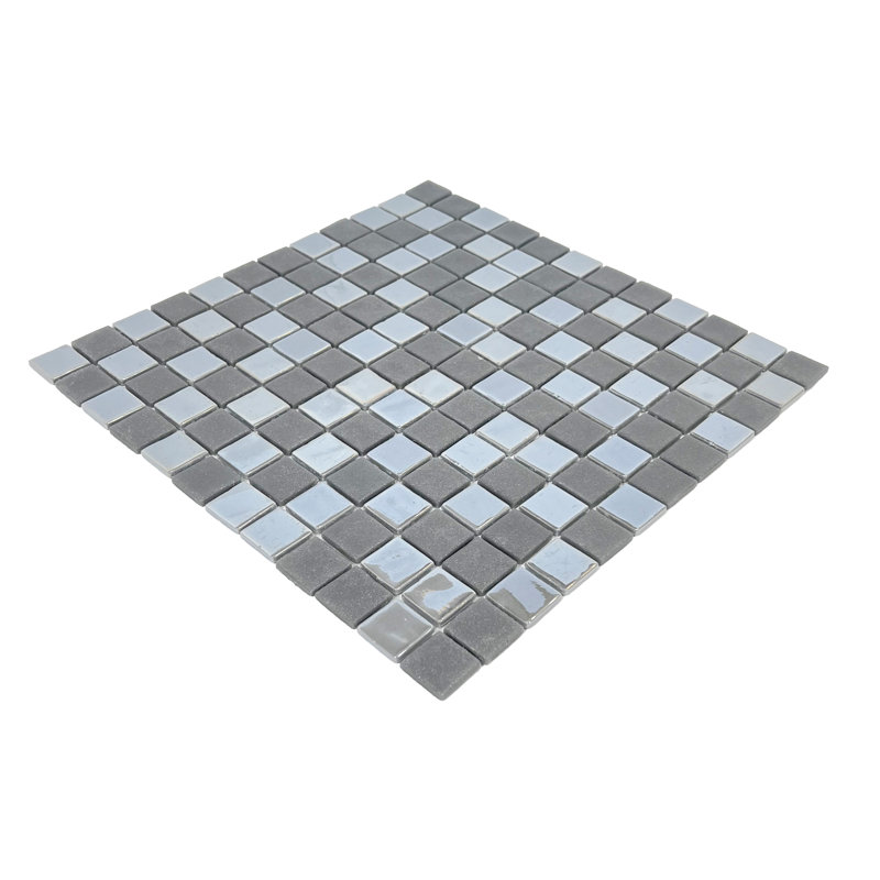 Carreau de mosaïque en verre 12 po x 12 po Shine