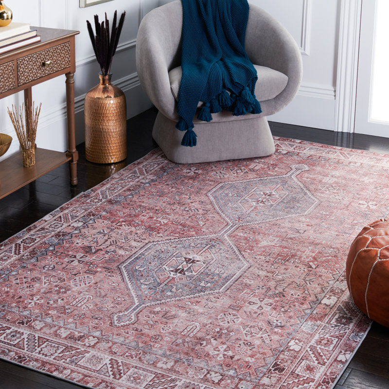 Tucson Performance Machine Washable Oriental Rug, Rectangle 6' x 9'