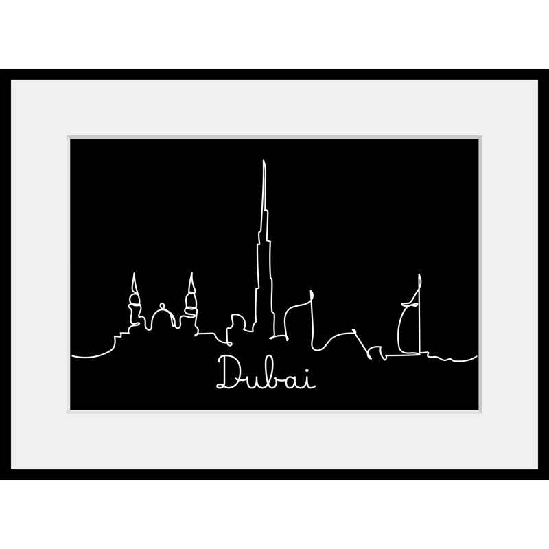 Dubai - Single Picture Frame Print