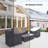 Sulaimon Patio Conversation Sets Group Seating Outdoor Furniture Covers