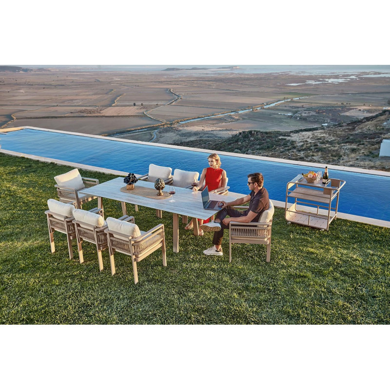 Ensemble de table et chaises de jardin