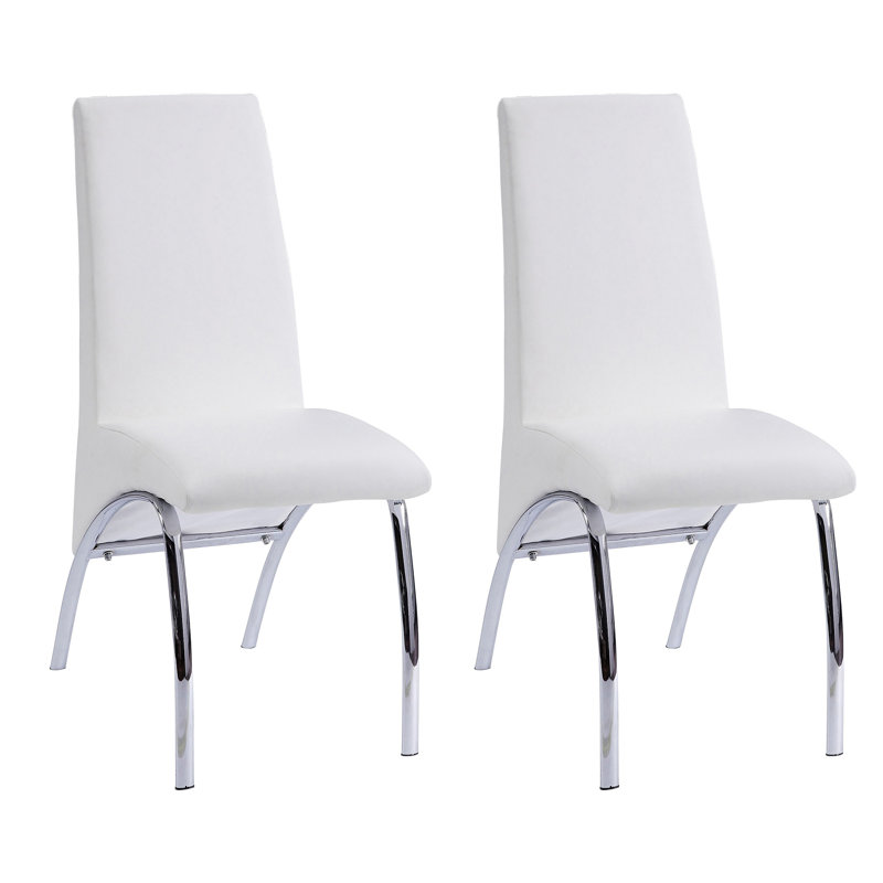 Chaise d'appoint Hoebart, Blanc
