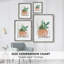 Reproduction encadrée Boho - bois massif 50025-930233312
