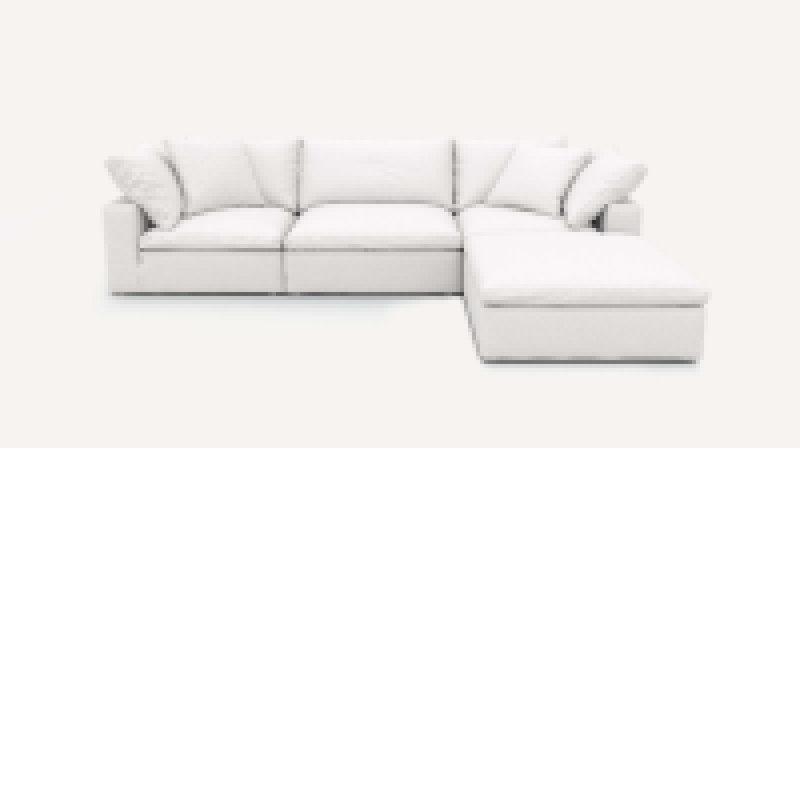Castanedo Upholstered L-Shaped Sectional Reversible