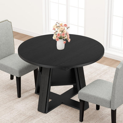 Ensemble table et chaises extensibles gain de place avec chaises rembourrées et rangement, pour 4 à 8 personnes