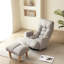 Fauteuil rotatif polyvalent avec tête et taille réglables pour une détente ultime