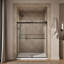 Levity 59.63" x 74" Bypass Shower Door with CleanCoat® Technology-834155257-888057230