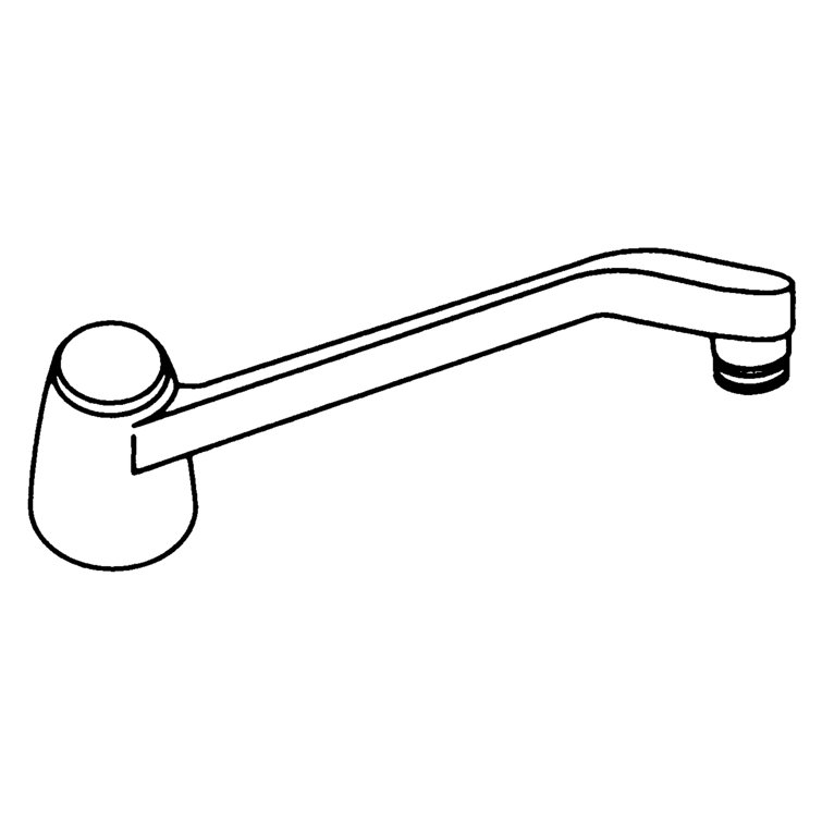 Chateau Spout Kit for 2 Handles