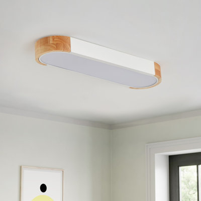 Dimmable LED Flush Mount Ceiling Light, 5CCT 3000K-6000K Modern Close to Ceiling Lighting Fixtures for Bedroom, Kitchen, Hallway, Laundry Room