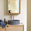 Gina Round Black Terrazzo Bathroom Sink-1185132229