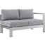 Ensemble de conversation modulaire avec coussins 7 pièces Shore-23593000