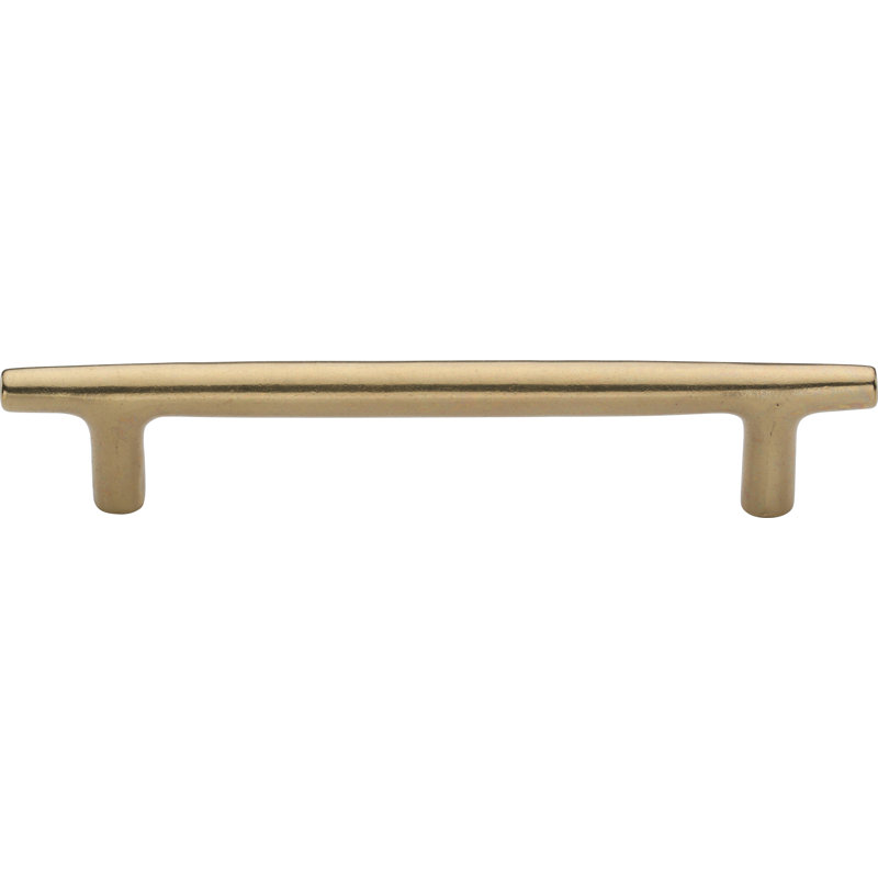 Tapered Bar Cabinet Pull, Natural Bronze, 7"