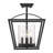 Skegness Glass Semi Flush Mount-161706318