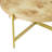 Debrah Modern Burl Wood Handcrafted Coffee Table