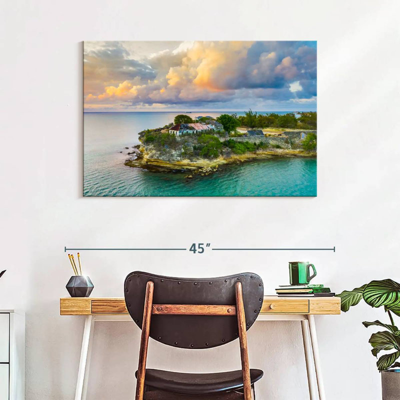 Nicci Fort James Aerial View, 26" H x 39" W
