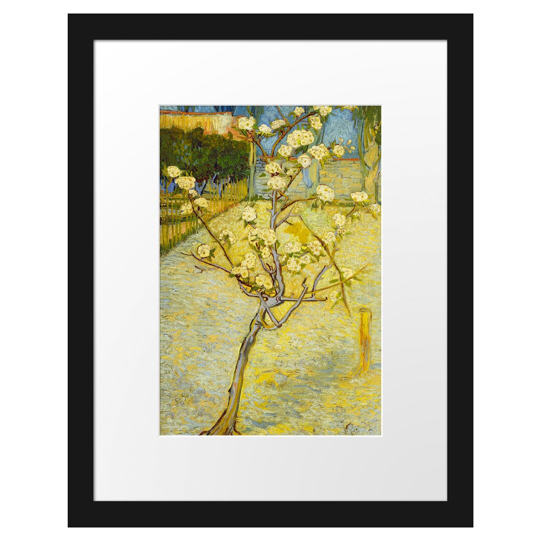 Gemälde Blühender kleiner Birnbaum von Vincent Van Gogh