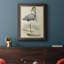 Toile encadrée de qualité supérieure embellie Antique Heron IV (ASH) - prête à être accrochée-1806648257