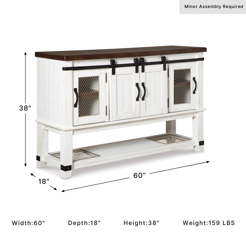 Buffet de 60 po de largeur Jaydin