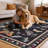 Black Butterfly Washable Rug Indoor Carpet-913972180-913972182
