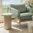 Carollo Genuine Leather Armchair-1141396020