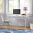 Modern Charboneau Writing Desk – Elegant Solid Wood with Tapered Legs & Soft-Close Drawer for Home-33000777