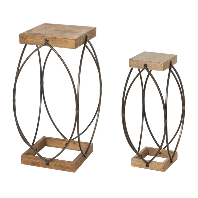 Wood Plant Stand