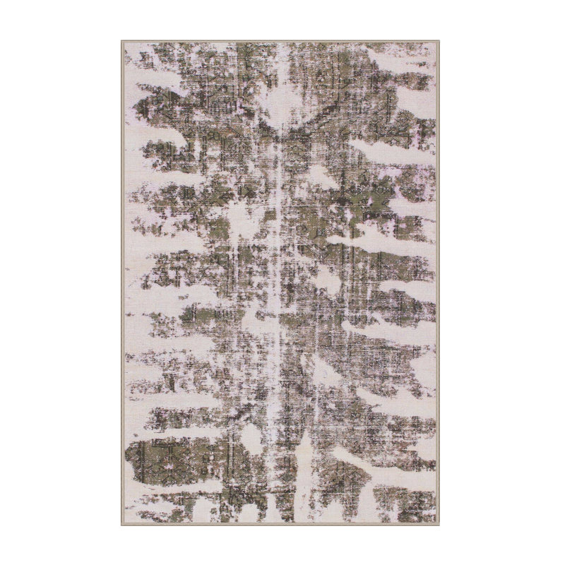 Tapis abstrait moderne 998, Tapis de couloir 2 pi x 5 pi