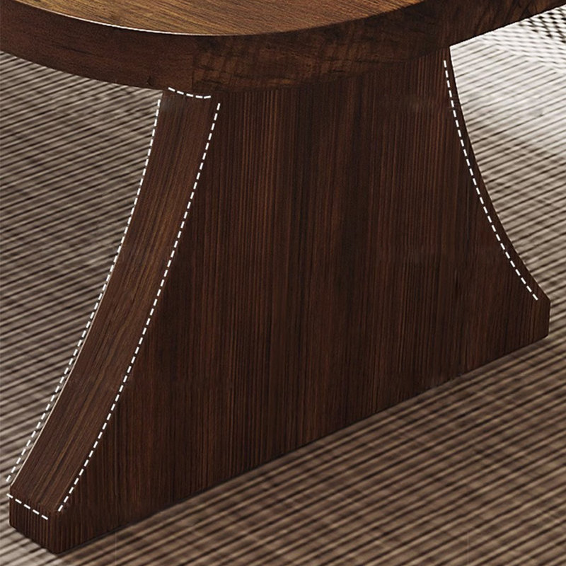 Nouvel ensemble de tables en bois massif de style chinois, H 29,5 po x L 78,7 po x l 27,5 po