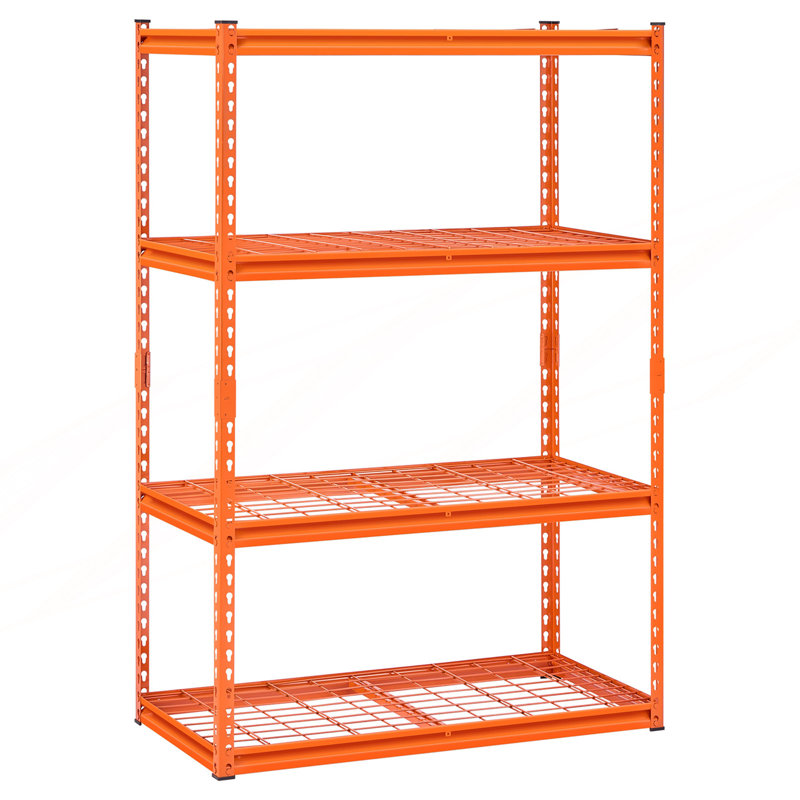 Tablettes de rangement, étagères de garage robustes réglables à 3 niveaux, Black