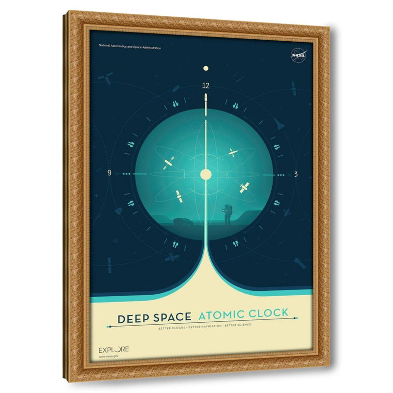Deep Space Atomic Clock Blue