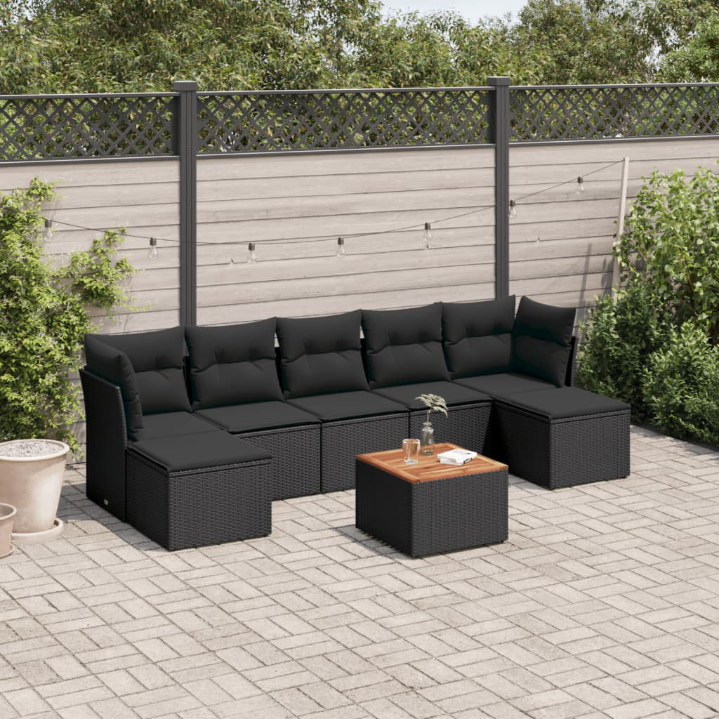 Gartensofa mit Kissen