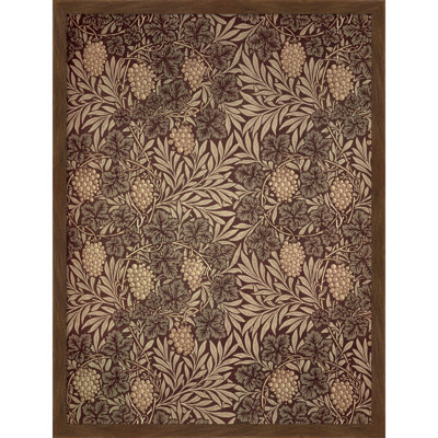 «Vine» par William Morris, art mural sur toile encadré