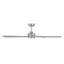 Ventilateur de plafond d'intérieur en nickel brossé de 52 po Rossby avec DEL intégrée 3000K et télécommande incluse-643425094-643425092