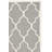 Rodgers Hand Woven Flat Weave Wool/Cotton Geometric Rug in Ivory/Gray-1856701307