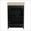 Meuble-lavabo autoportant de 23 po avec lavabo et portes à fermeture douce-1702350347