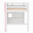 Twin Size Loft Bed With Storage Staircase