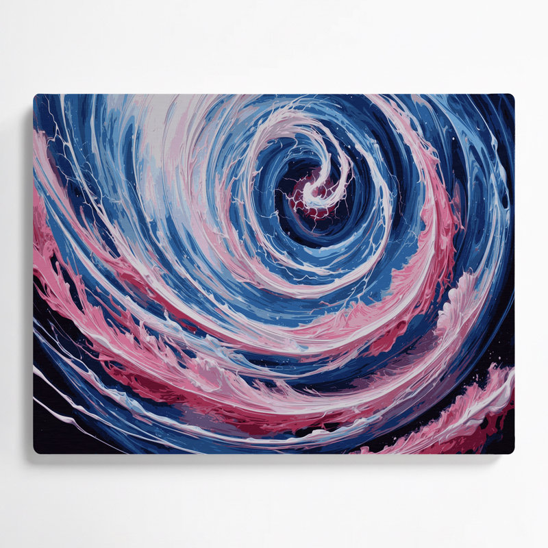 Art mural en métal Sci Fi Plasma Energy Formations, H 12 po x l 18 po
