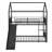 Metal Bunk Bed With Slide,Kids House Bed-1119845356