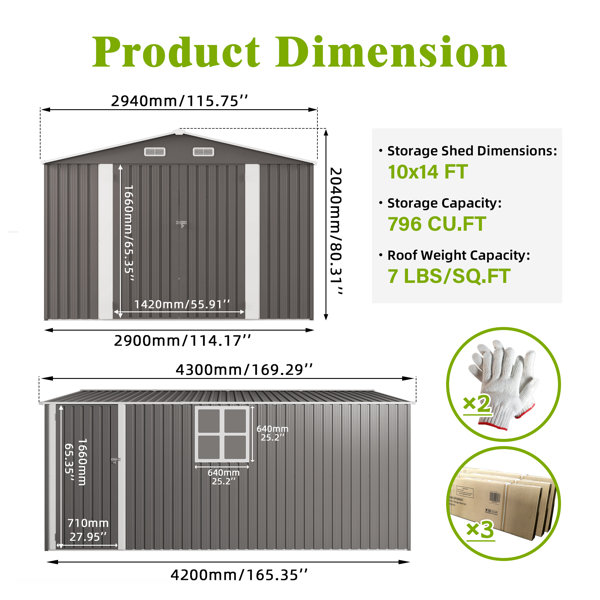 Dimensions du produit