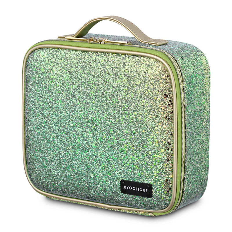 Organisateur de maquillage en tissu , Vert
