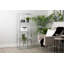 Adrio Book Shelf for Study Room Furniture, Metal Ladder with Chrome Finish-177819664