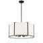 Luminaire suspendu tambour à 6 lumières Pasadena