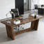 Grand bureau de direction, bureau d'ordinateur industriel, table de conférence