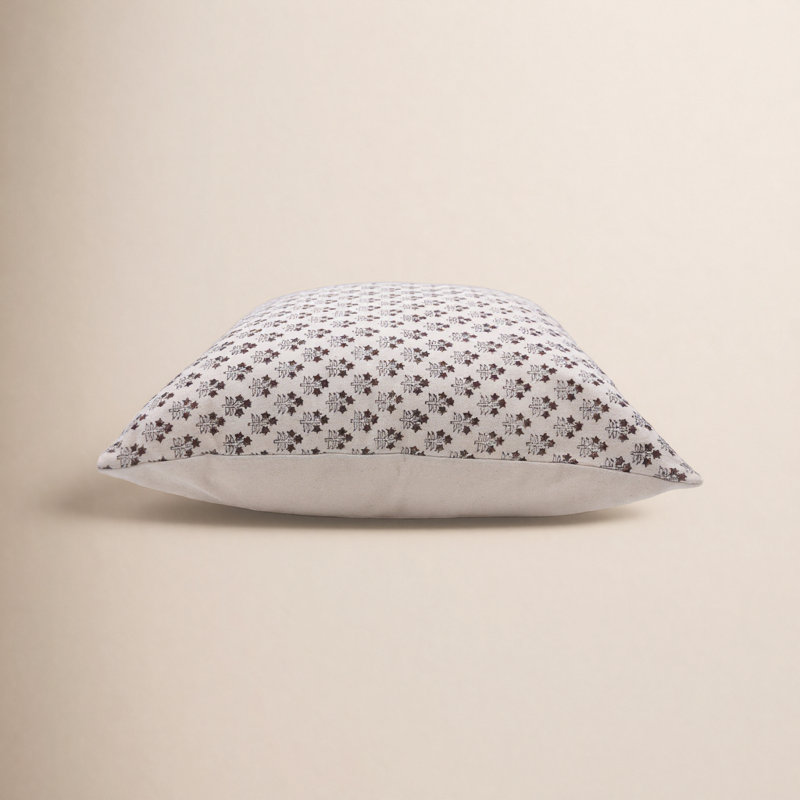 Levert 100% Cotton Square Indoor/Outdoor Pillow Cover, 20" x 20"