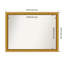 Townhouse Gold Non-Beveled Bathroom Wall Mirror-1016737483