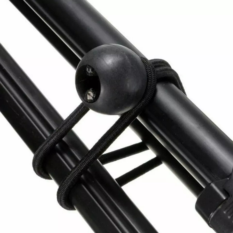 25 pièces de 9 po pour courroies noires avec cordes élastiques