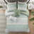 Full/Queen 5 Piece Seersucker Comforter Set With Throw Pillows-117492936-117492937