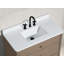 Meuble-lavabo en chêne fumé 36 po Jane
